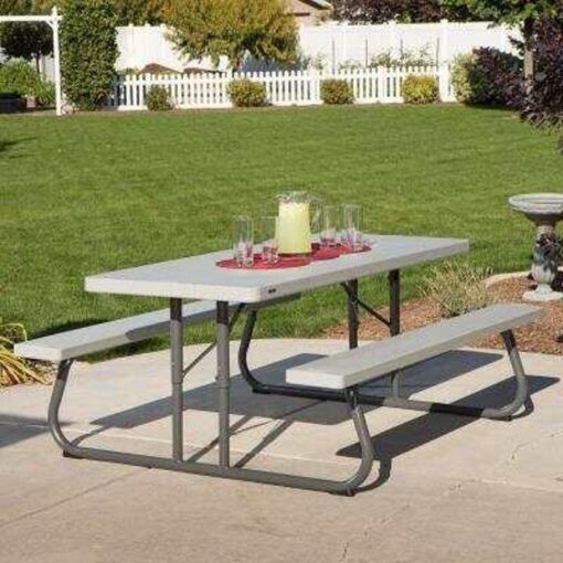 6-Foot Classic Folding Picnic Table 48 - Image 19