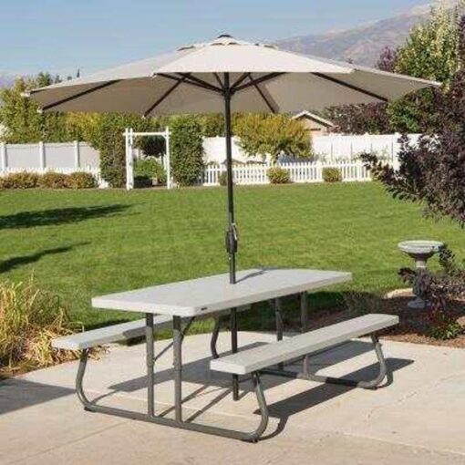 6-Foot Classic Folding Picnic Table 48 - Image 21