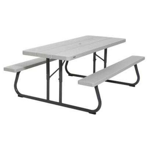 6-Foot Classic Folding Picnic Table 48 - Image 22
