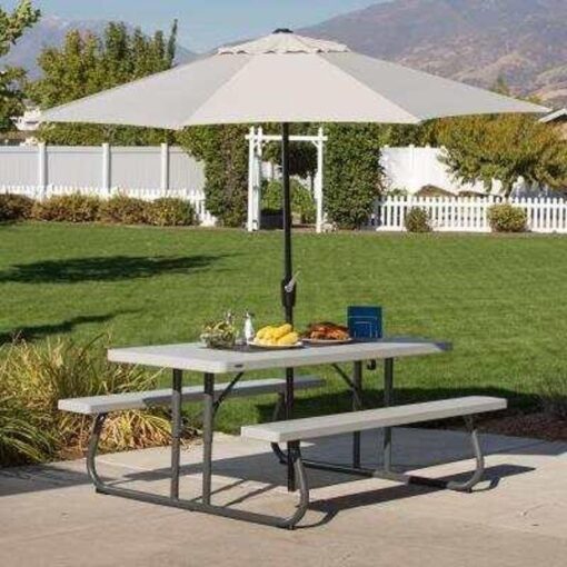 6-Foot Classic Folding Picnic Table 48 - Image 26