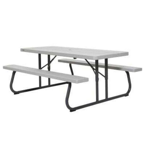 6-Foot Classic Folding Picnic Table 48 - Image 30