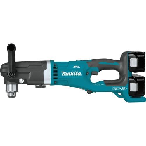 Makita 18V X2 LXT Lithium-Ion Brushless 1/2 in. Cordless Right Angle Drill Kit (5 Ah) - XAD03PT - Image 2