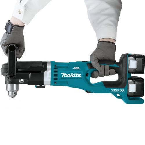 Makita 18V X2 LXT Lithium-Ion Brushless 1/2 in. Cordless Right Angle Drill Kit (5 Ah) - XAD03PT - Image 5