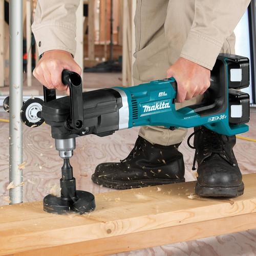 Makita 18V X2 LXT Lithium-Ion Brushless 1/2 in. Cordless Right Angle Drill Kit (5 Ah) - XAD03PT - Image 8