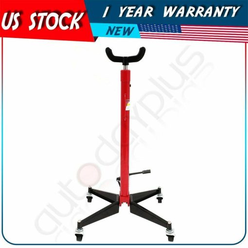 Hydraulic Transmission Jack Stand High Lift 1100 Lbs Foot Pump Spring Loaded - Image 4