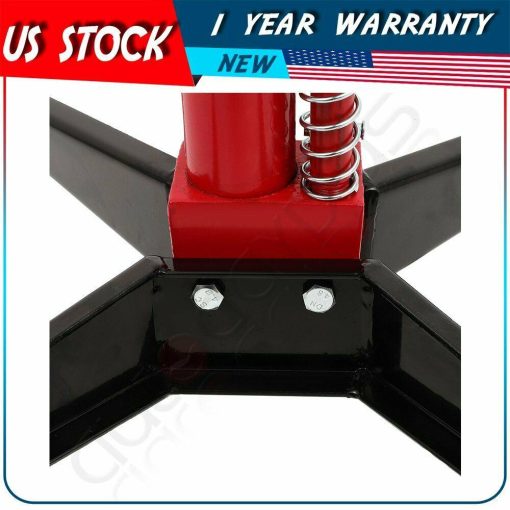 Hydraulic Transmission Jack Stand High Lift 1100 Lbs Foot Pump Spring Loaded - Image 8