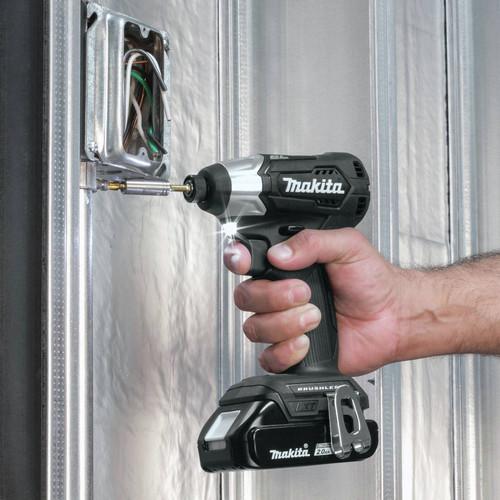 Factory Reconditioned Makita 18V LXT Lithium-Ion Sub-Compact Brushless Cordless 2-Pc. Combo Kit - CX200RB-R - Image 9