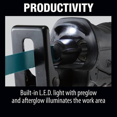 Makita LXT 18V Cordless Lithium-Ion Brushless Reciprocating Saw (Tool Only) - XRJ05Z - Image 18