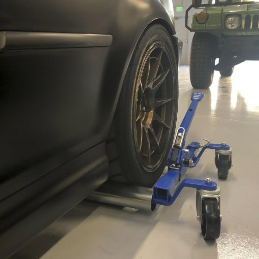 Jackco 1500 LB 12.5” Wheel Car Positioning Dolly with Ratcheting Pedal (2 Pack) - Image 4