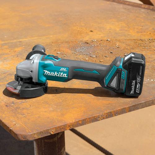 Makita 18V LXT Li-Ion Cordless 2-Pc. Combo Kit And Brushless Angle Grinder - XT276PTX - Image 12