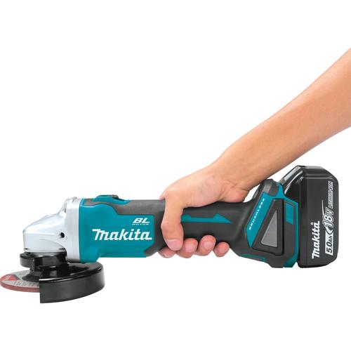 Makita 18V LXT Li-Ion Cordless 2-Pc. Combo Kit And Brushless Angle Grinder - XT276PTX - Image 2