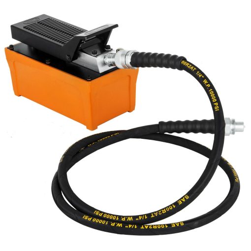 VEVOR Air Hydraulic Foot Pump with Hose and Coupler 10000 PSI 1/2 gal Post - Image 10