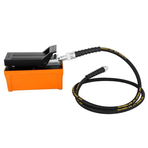 VEVOR Air Hydraulic Foot Pump with Hose and Coupler 10000 PSI 1/2 gal Post - Image 11