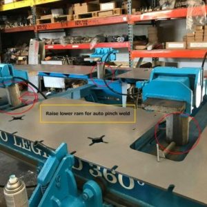 BREWCO AUTO BODY FRAME ACHINE AUTO PINCH WELD RAISE LOWER LEGEND 360 HI QUALITY