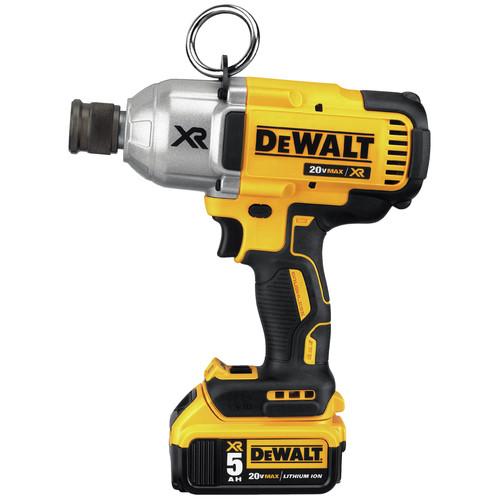 DEWALT 20V MAX 5.0 Ah XR Brushless High-Torque 7/16 in. Impact Wrench with Quick Release Chuck Kit - DCF898P2 - Image 2