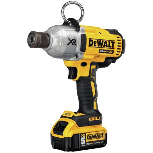 DEWALT 20V MAX 5.0 Ah XR Brushless High-Torque 7/16 in. Impact Wrench with Quick Release Chuck Kit - DCF898P2 - Image 3