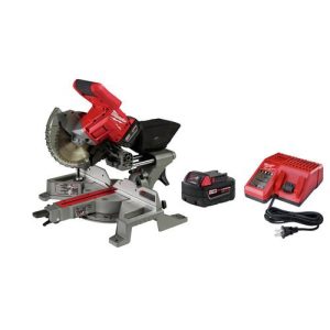 Milwaukee 2733-21 M18 FUEL 7-1/4 in. Dual Bevel Sliding Compound Miter Saw Kit