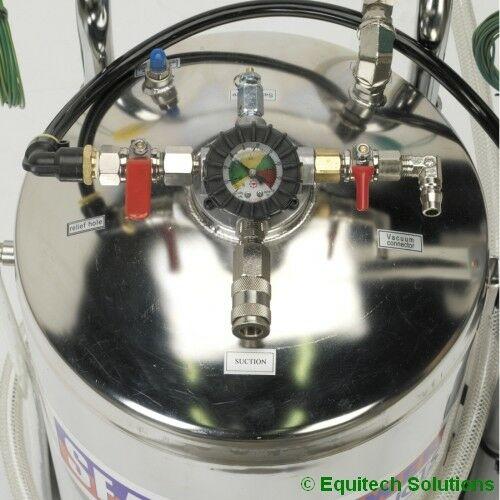 Sealey Air Operated Fuel Drainer 40 Litre Capacity Stainless Steel - TP200S - Image 2