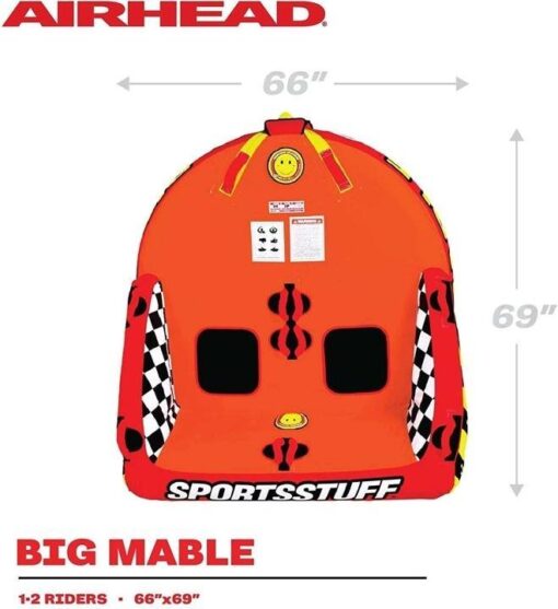 Big Mable | 1-2 Rider Towable Tube for Boating - Image 6