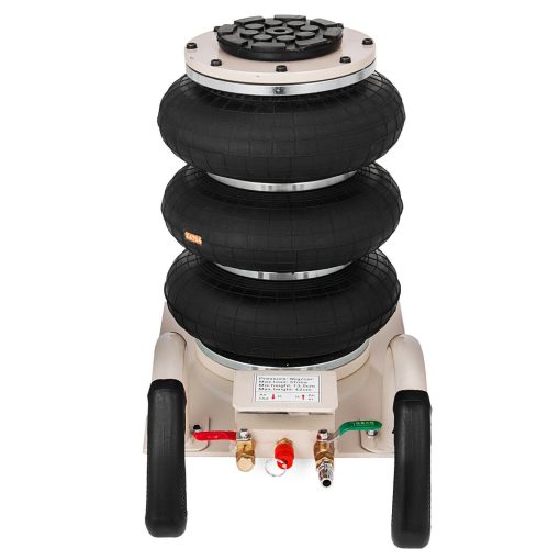 3 Ton Triple Bag Air Pneumatic Jack 6600 lbs Heavy Duty 18" High Compressed Air - Image 10
