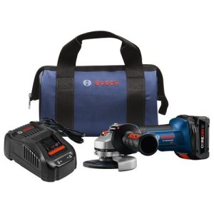 Bosch CORE18V 6.3 Ah Cordless Lithium-Ion 4-1/2 in. Angle Grinder Kit - GWS18V-45B14