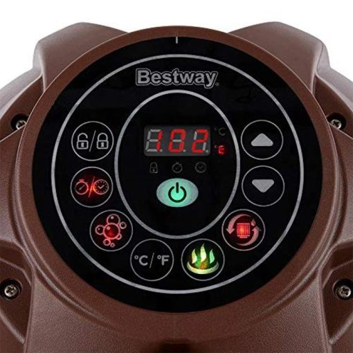 Bestway SaluSpa Helsinki AirJet 7 Person Inflatable Hot Tub, Pump & Chemical Kit - Image 6