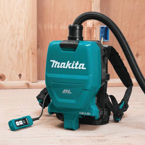 Makita 18V X2 BL LXT Lithium-Ion (36V) 1-2 Gallon HEPA Backpack Vacuum (Tool Only) - XCV05Z - Image 3