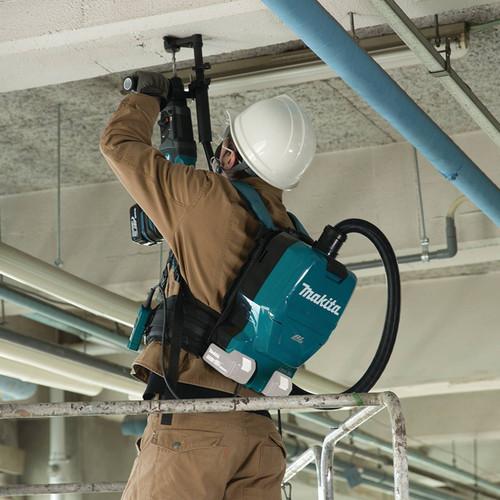 Makita 18V X2 BL LXT Lithium-Ion (36V) 1-2 Gallon HEPA Backpack Vacuum (Tool Only) - XCV05Z - Image 5