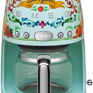 Dolce and Gabbana x Smeg 10 Cup Programmable Coffee Maker,”Sicily Is My Love,” Collection