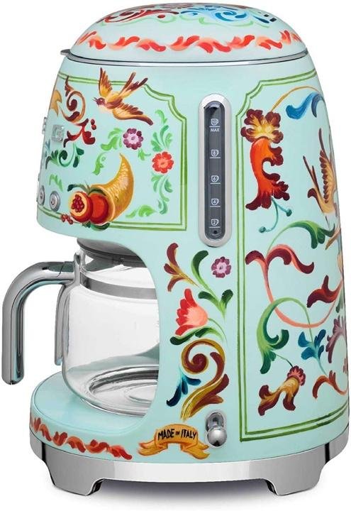 Dolce and Gabbana x Smeg 10 Cup Programmable Coffee Maker,”Sicily Is My Love,” Collection - Image 3