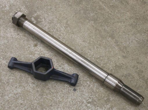 Ammco Brake Lathe 1-7/8" Heavy Duty Arbor Kit with Nut and Wrench 3198 4000 4100 - Image 2
