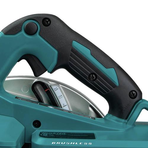 Makita 18V X2 LXT Lithium-Ion (36V) Brushless Cordless 7-1/4 in. Circular Saw with Guide Rail Compatible Base (Tool Only) - XSH08Z - Image 7