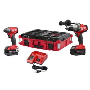 Milwaukee 2897-22PO M18 FUEL 2-Pc Combo Kit with FREE PACKOUT Case