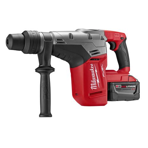 Milwaukee 2717-22HD M18 FUEL 9.0 Ah Cordless Lithium-Ion 1-9/16 in. Rotary Hammer Kit with 2 Batteries - Image 3