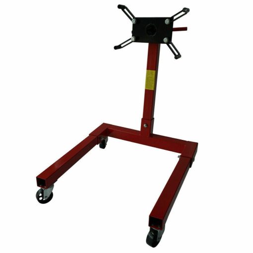 1250lb Engine Stand 360 Degree Mounting Head Red High Grade Steel Warranty New - Image 12
