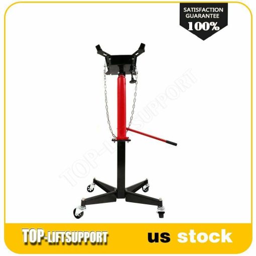 1/2 Ton 1100lbs Transmission Jack Hydraulic with 360° Wheel For Car Vehicle Lift - Image 2