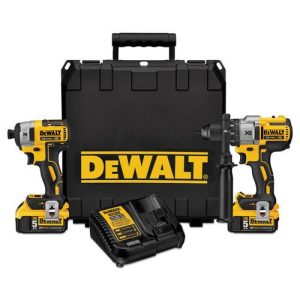 DEWALT 20V MAX XR Brushless Lithium-Ion Hammer Drill & Impact Driver Combo Kit - DCK299P2