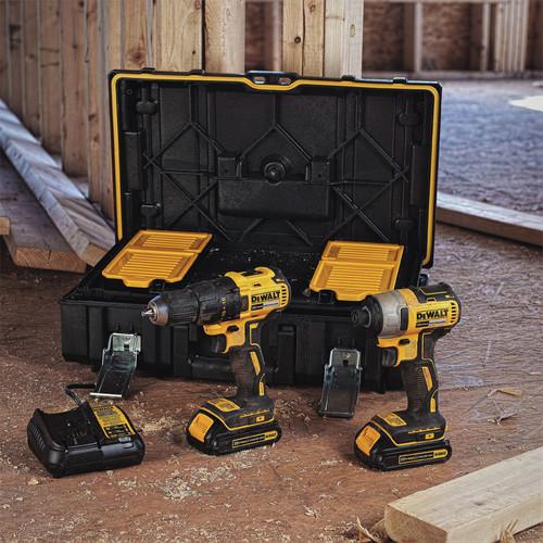 DEWALT 20V MAX Drill-Impact Tool with ToughSystem Kit Box - DCKTS277C2 - Image 2