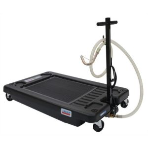 Lincoln 3669 Low Profile 17 Gallon Oil Change Truck Drain with Evacuation Pump