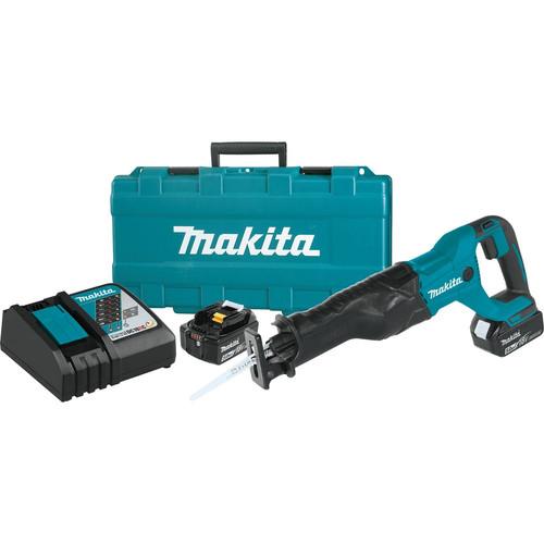 Makita 18V LXT 5.0Ah Cordless Lithium-Ion Reciprocating Saw Kit - XRJ04T