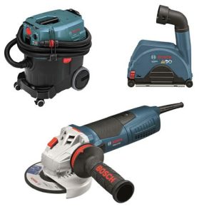 Bosch 13 Amp 5 in. High-Performance Angle Grinder with Dust Collection System - GWS13-50-OSHA