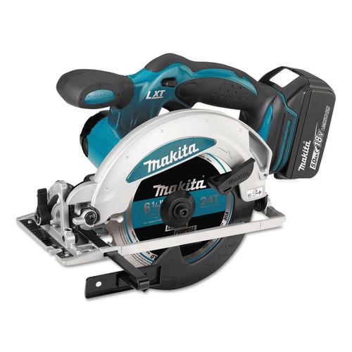 Makita 18V LXT 5.0 Ah Cordless Lithium-Ion 6-1/2 in. Circular Saw Kit - XSS01T - Image 2