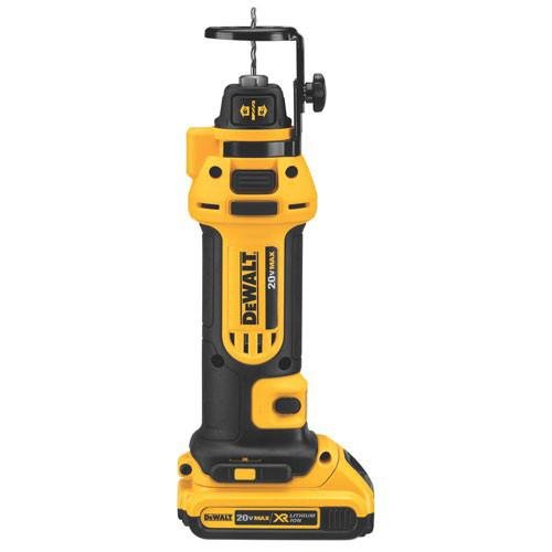 DEWALT 20V MAX 2.0 Ah Cordless Lithium-Ion Drywall Cut-Out Tool Kit - DCS551D2