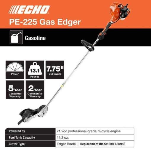 ECHO 21.2 cc Gas 2-Stroke Cycle Edger - Image 4