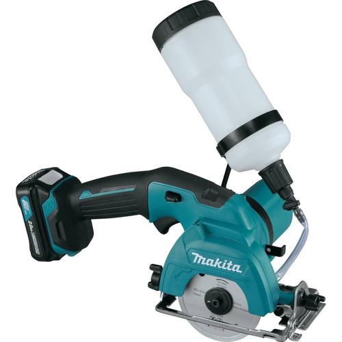 Makita 12V max 2.0 Ah CXT Cordless Lithium-Ion 3-3/8 in. Tile-Glass Saw Kit - CC02R1 - Image 2