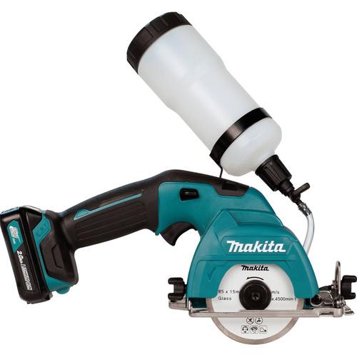Makita 12V max 2.0 Ah CXT Cordless Lithium-Ion 3-3/8 in. Tile-Glass Saw Kit - CC02R1 - Image 3