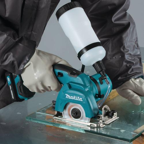 Makita 12V max 2.0 Ah CXT Cordless Lithium-Ion 3-3/8 in. Tile-Glass Saw Kit - CC02R1 - Image 8