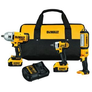 DEWALT 20V MAX 4.0 Ah Cordless Lithium-Ion 3-Tool Combo Kit - DCK398HM2