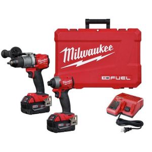 Milwaukee 2997-22 M18 FUEL 2-Tool Hammer Drill-Impact Driver Combo Kit