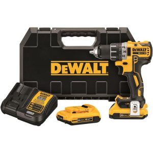 DEWALT 20V MAX XR Lithium-Ion Brushless Compact 1/2 in. Cordless Drill Driver Kit (2 Ah) - DCD791D2